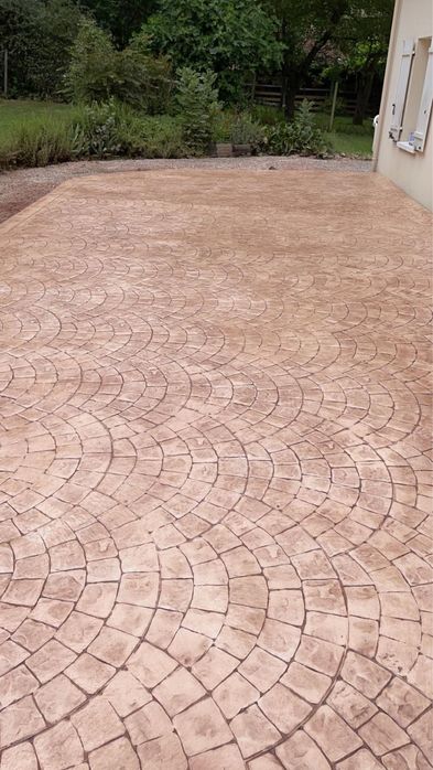 INTRETINERE beton amprentat