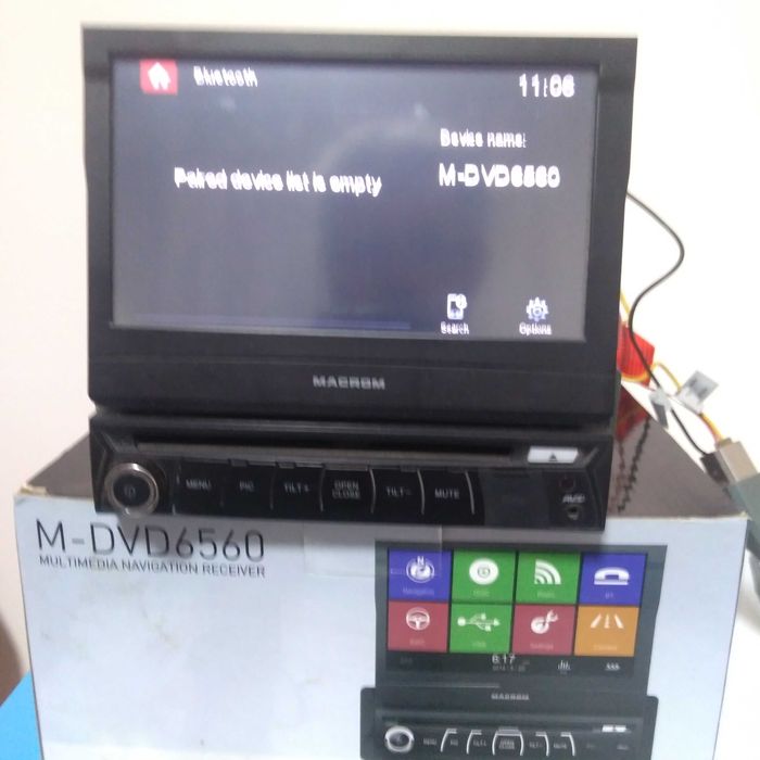 DVD MACROM 1 DIN cu navigatie