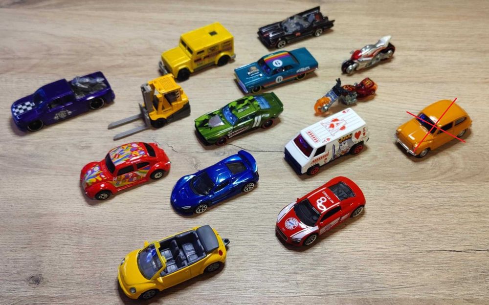 Колички Hot wheels, Matchbox, Majorette и други