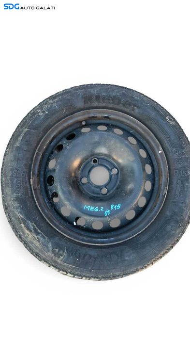 Janta Roata Tabla Otel 195 65 15 R15 Dacia Logan 1 2004 - 2012 [MX0841]