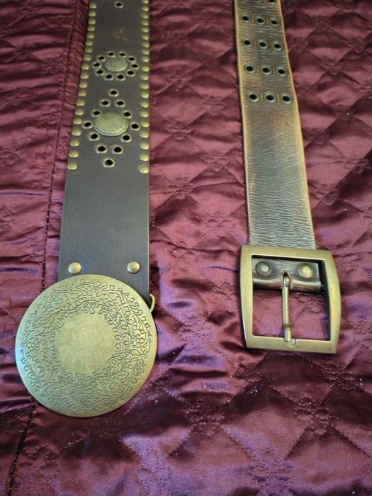 Естествена кожа колан