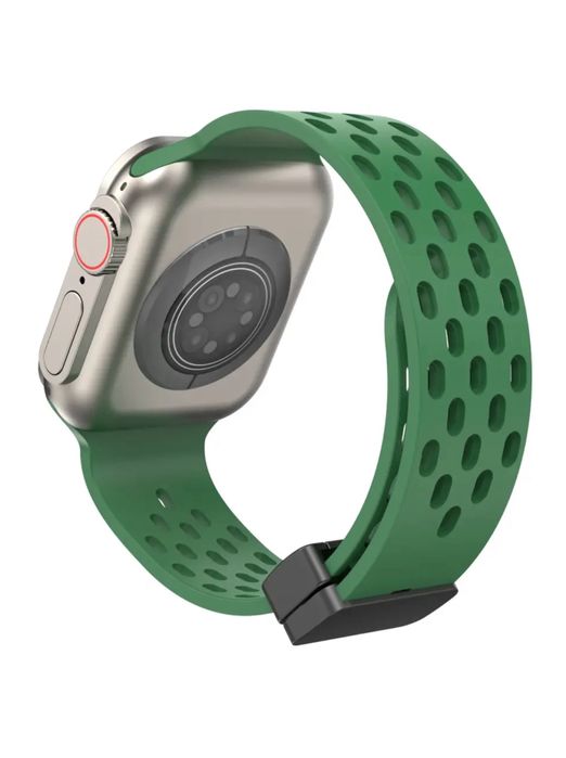 Incarcator Cablu Curea Silicon Magnetic cu Gauri Ceas Apple Watch