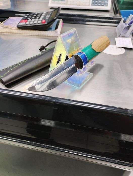 Нож Якут кован от ШХ15