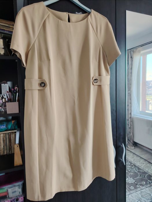 Rochie Papaya culoare camel