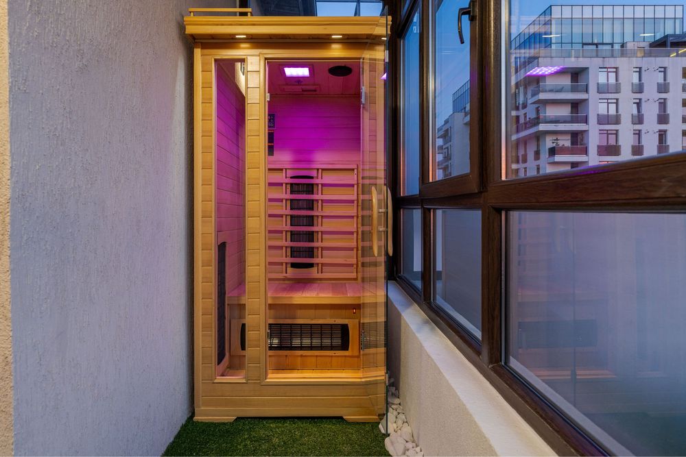 Penthouse Floreasca cu Jacuzzi Sauna Gratar privat