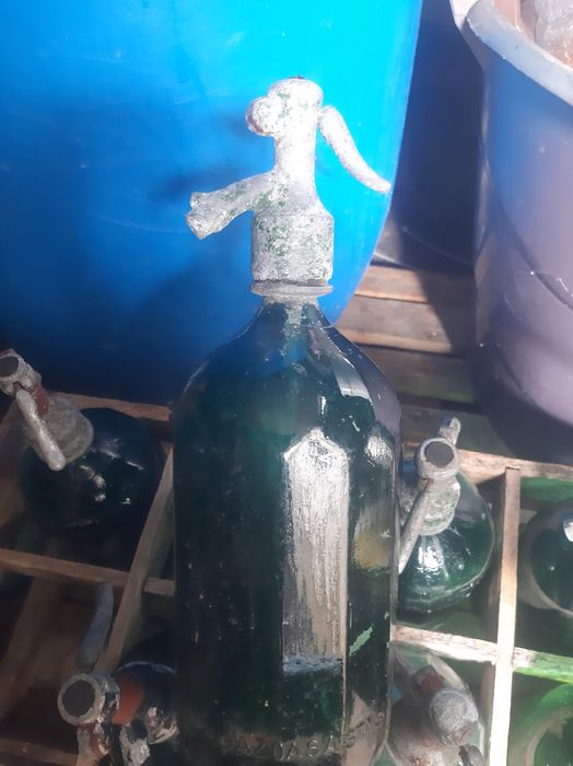 Sifoane sticlă + ladă