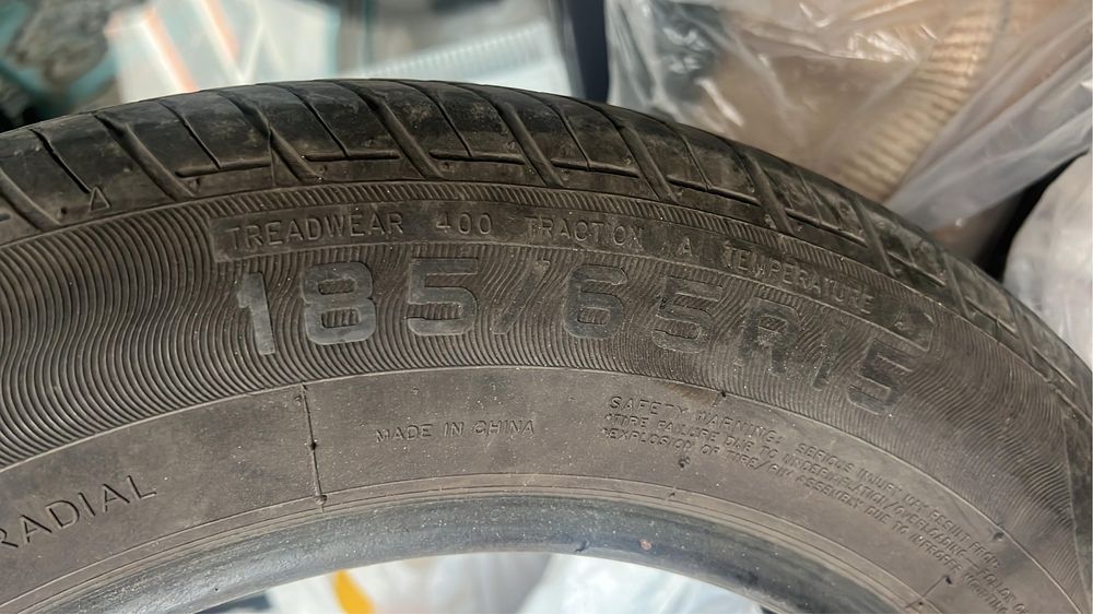 Продам летние шины R15 размер