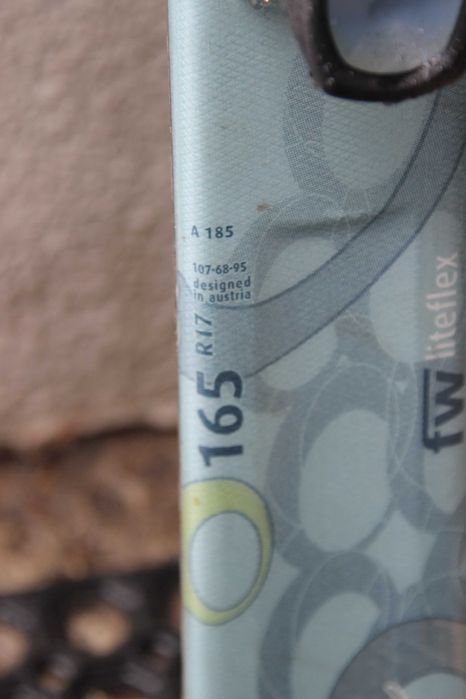 Ски Fischer Vision 165 см., 107/68/95 – R17 метра Фишер