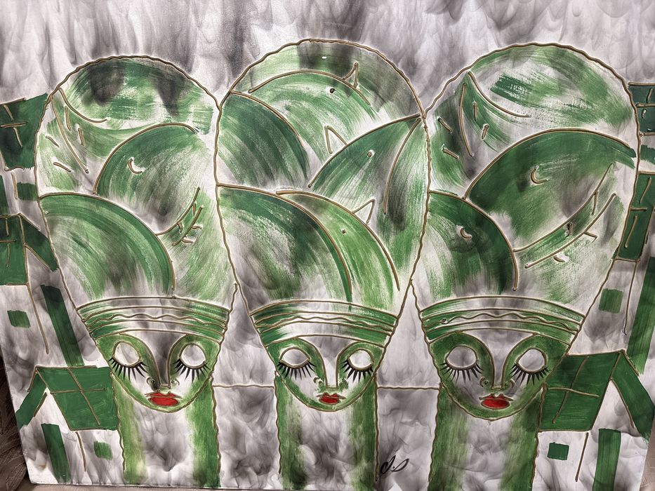 Картина ручной работы, холст