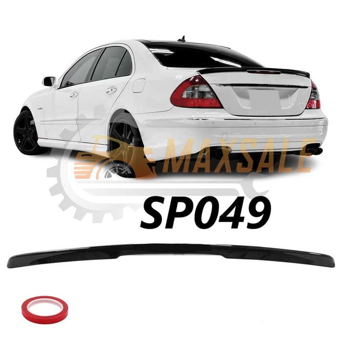 Лип спойлер за Mercedes багажник E class W211 седан автомат В211 НОВ