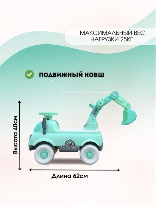 Новые толокары самосвал и экскаватор