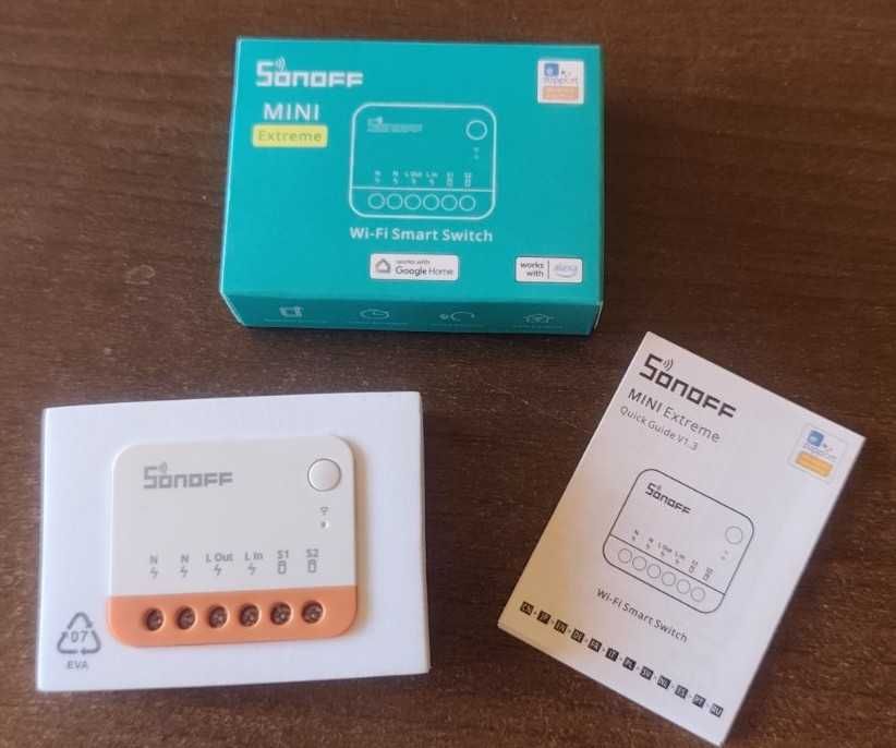 SONOFF MINI Extreme MINIR4 WiFi Смарт Реле 16A ESP32 Smart Switch