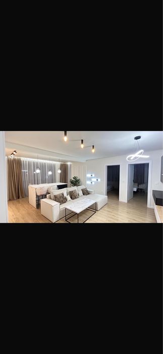Inchiriez ap 3 camere bloc nou Bradet