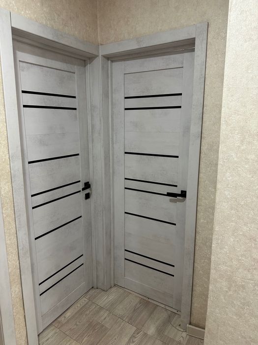 Установка межкомнатных дверей!