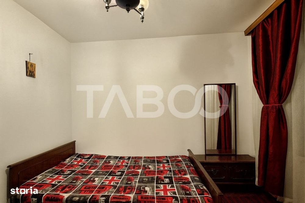 Apartament etaj 1 de vanzare 3 camere 2 bai balcon pivnita Cisnadie