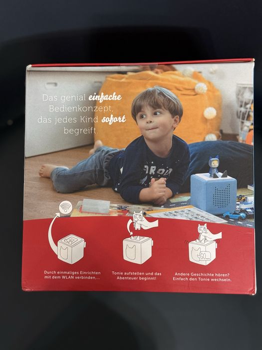 Toniebox albastru sigilat