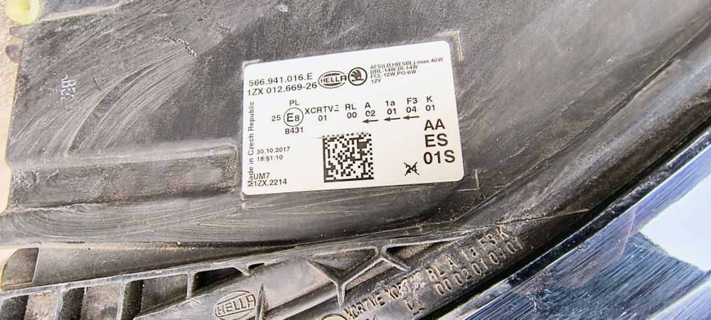 Far faruri stop stanga dreapta skoda kodiaq full led dupa anul 2016