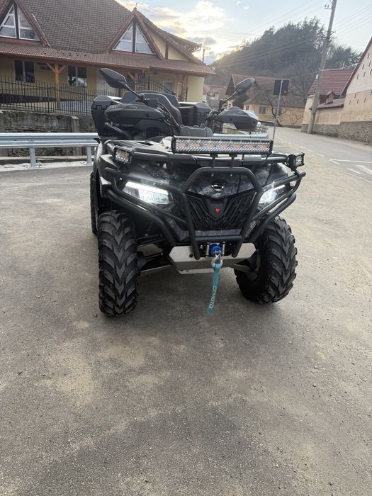 CFMOTO 625 Touring Overland 2024 FULL OPTION -Incalzire Manere Șa Troliu,Camuflaj Pregatit de Sezon