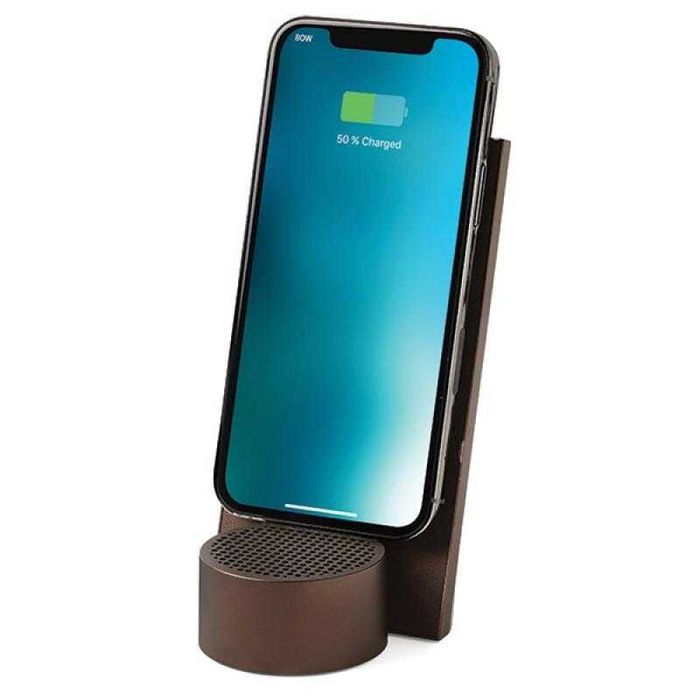 Incarcator wireless Lexon City Energy Pro difuzor bluetooth Bronz(nou)