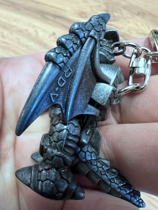 Уникален японски ключодържател дракон