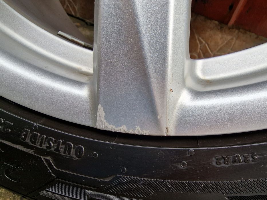 jante aluminiu 5x112 R17 cu anvelope noi