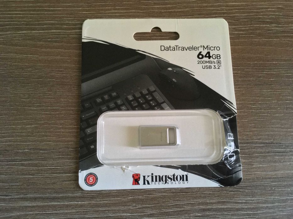 stick 64 gb memorie usb 3 Kingston DataTraveler Micro, nou, garantie 5