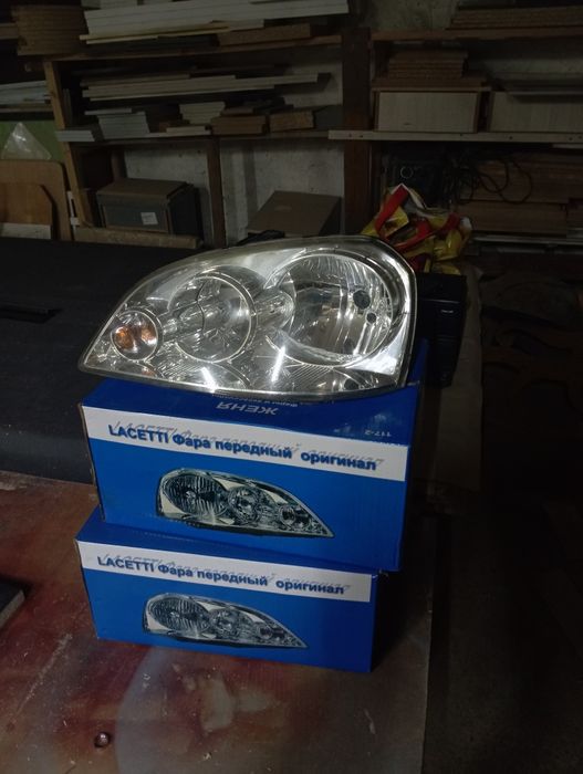 Фары б/у на ласетти