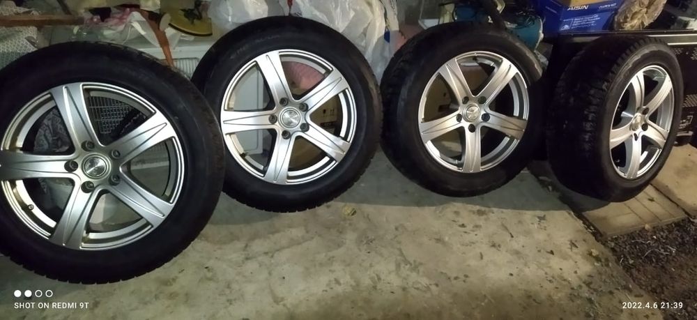 Диски с зимними шинами