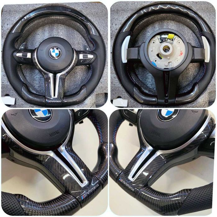 Карбонов волан с дисплей за БМВ Ф30 Ф31 Ф34 Ф32 BMW F30 F31 F32 F34