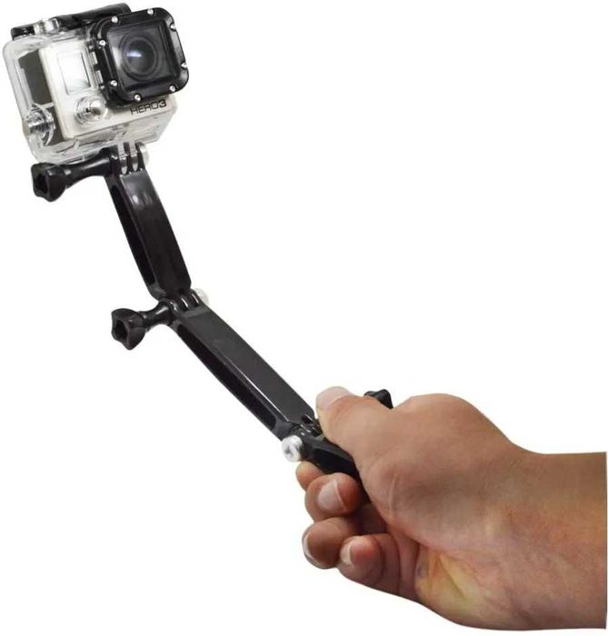 Set 3 brate extensii casca motocicleta / bicicleta / ski camera Gopro