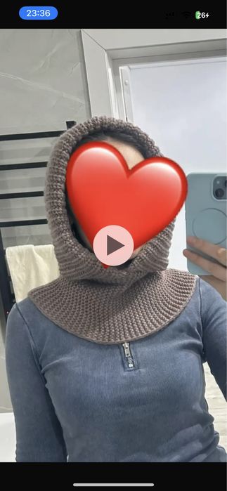 Капор шапка + подарок