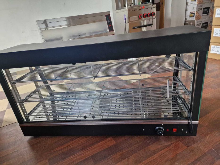 Vitrina electrica calda 1.2m iluminat led -TRANSPORT GRATUIT