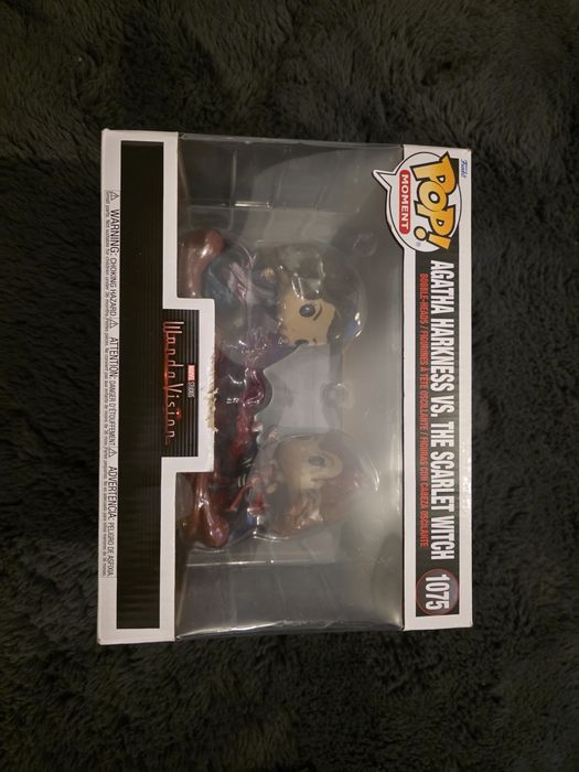 Marvel Funko pop moment Agatha Harkness Vs. The Scarlet Witch