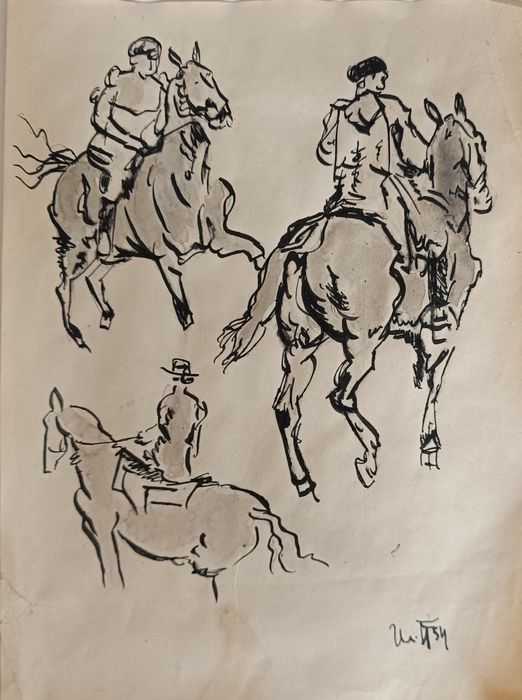 Лот 2 Скици на  Илия Петров