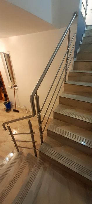 Balustrade Inox.