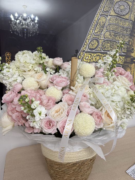 Цветы город Алматы.