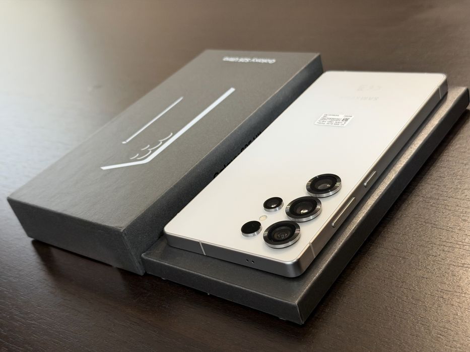 Samsung Galaxy S25 Ultra, nou, garantie 24 luni, 256 GB, White Silver