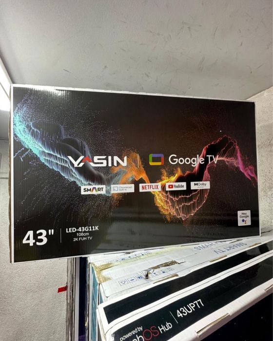 Samsung Lg Yasin Новый 4K Qled Wi fi Smart Tv YouTube Otau tv