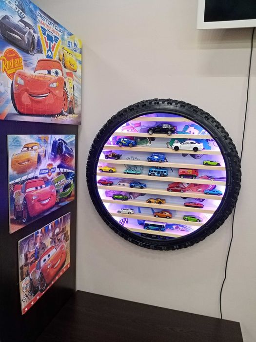 Детска светеща поставка за колички