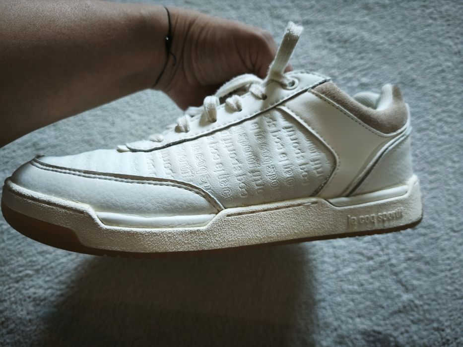 Маратонки le coq sportif и дамски боти, естествена кожа