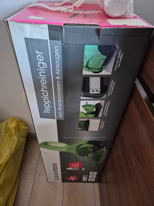 Aspirator de covoare, cu spalare, CleanMaxx 500W, 1.5 L