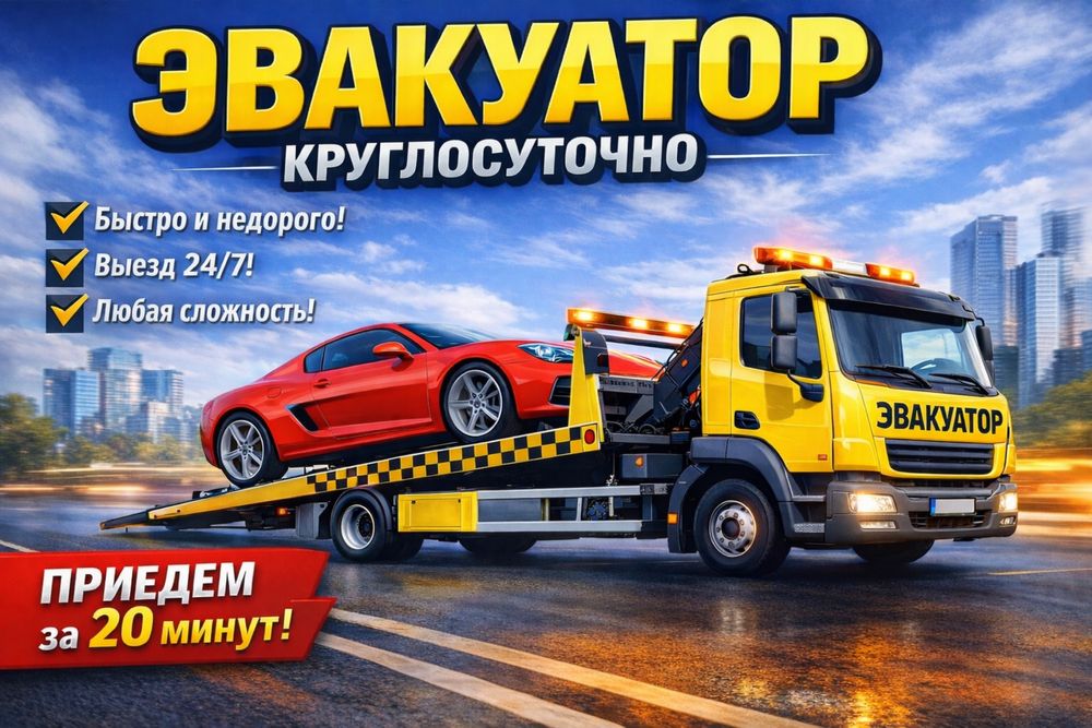 Эвакуатор Астана 24/7