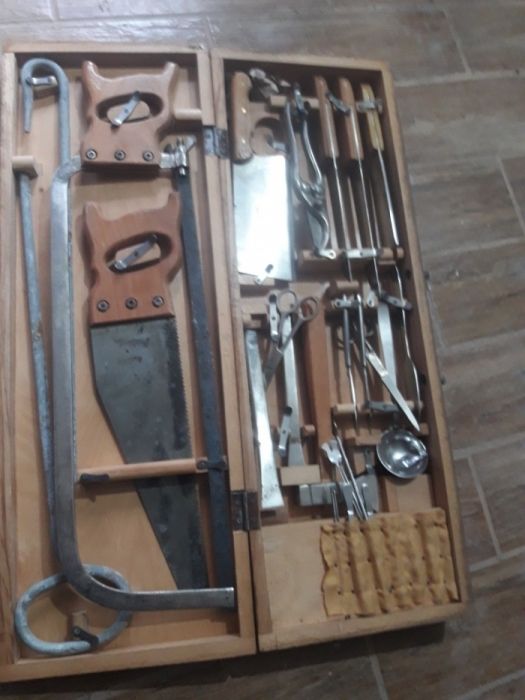 Trusa medicala veterinara necropsie