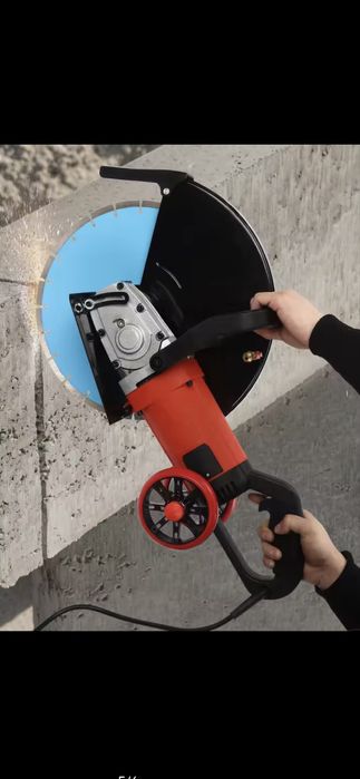 Vand Drujba beton, Ferestrau electric, lama 350mm