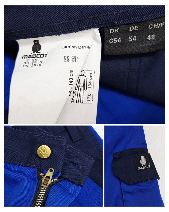Mascot nou, pantaloni scurți de lucru Mascot Service Lido, Nr. 54 navy