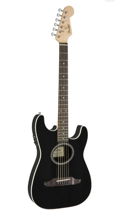 Гитара Fender Stratacoustic Walnut Fingerboard Black