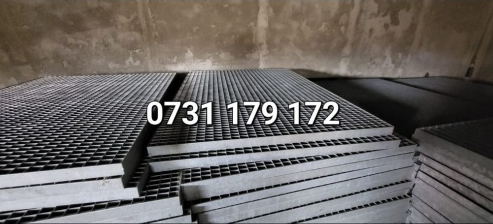 Grilaje zincate galvanizat cu înălțime de 4 cm