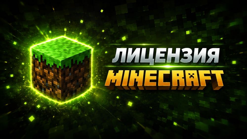 Лицензия на minecraft  лицензия на майнкрафт