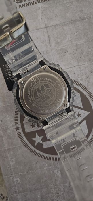 Casio G-Shock 40th Anniversary CLEAR REMIX Limited Edition GA-2140RX-7