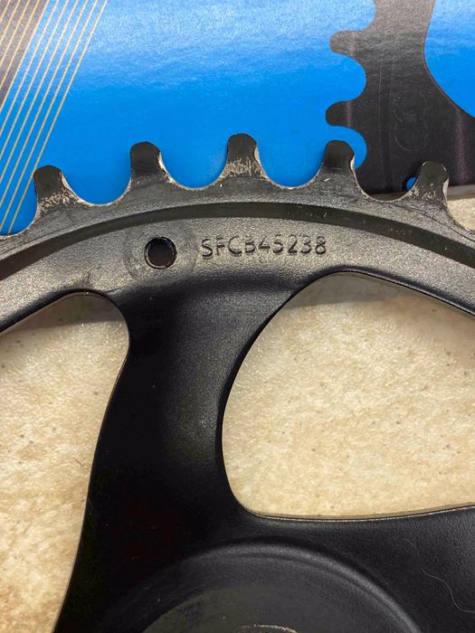 Placa pedalier KMC Bosch Gen 4 Super Narrow 38T Neagra SFCB45238